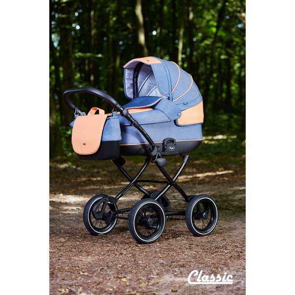 Детская универсальная коляска Anex Classic 2 в 1 - coral